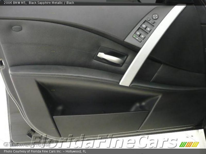Black Sapphire Metallic / Black 2006 BMW M5
