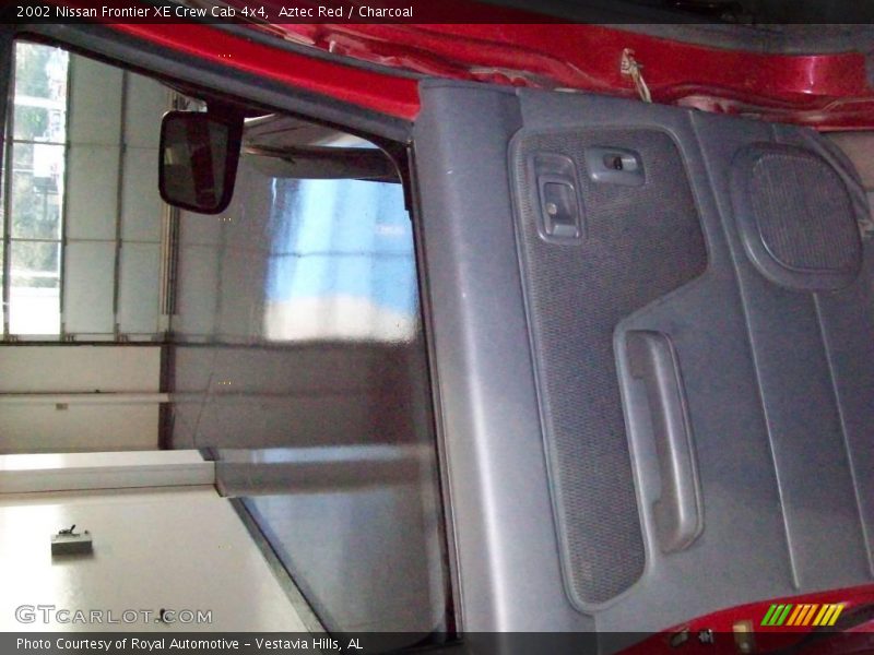 Aztec Red / Charcoal 2002 Nissan Frontier XE Crew Cab 4x4