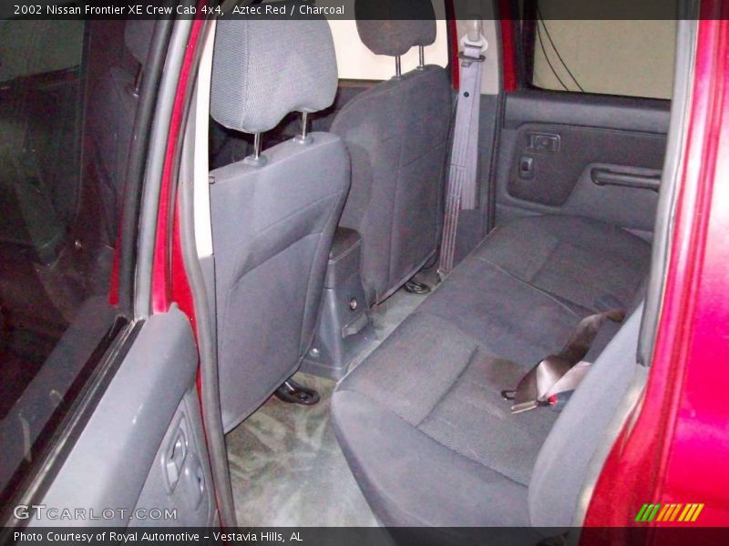 Aztec Red / Charcoal 2002 Nissan Frontier XE Crew Cab 4x4