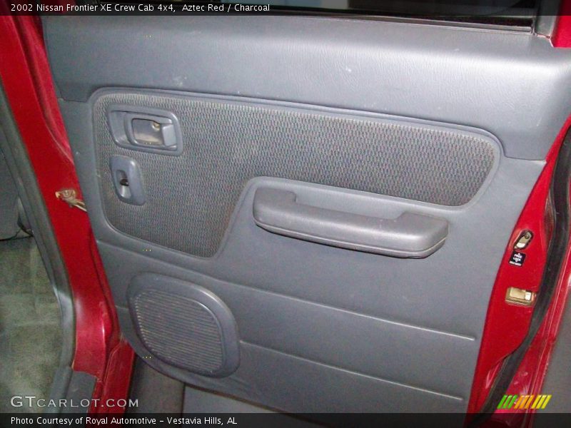 Aztec Red / Charcoal 2002 Nissan Frontier XE Crew Cab 4x4