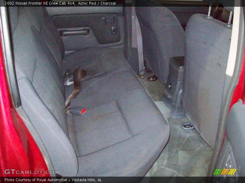 Aztec Red / Charcoal 2002 Nissan Frontier XE Crew Cab 4x4