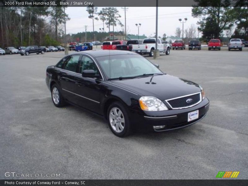 Black / Shale Grey 2006 Ford Five Hundred SEL