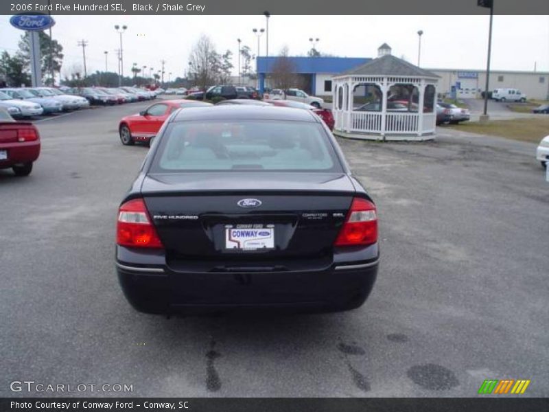 Black / Shale Grey 2006 Ford Five Hundred SEL