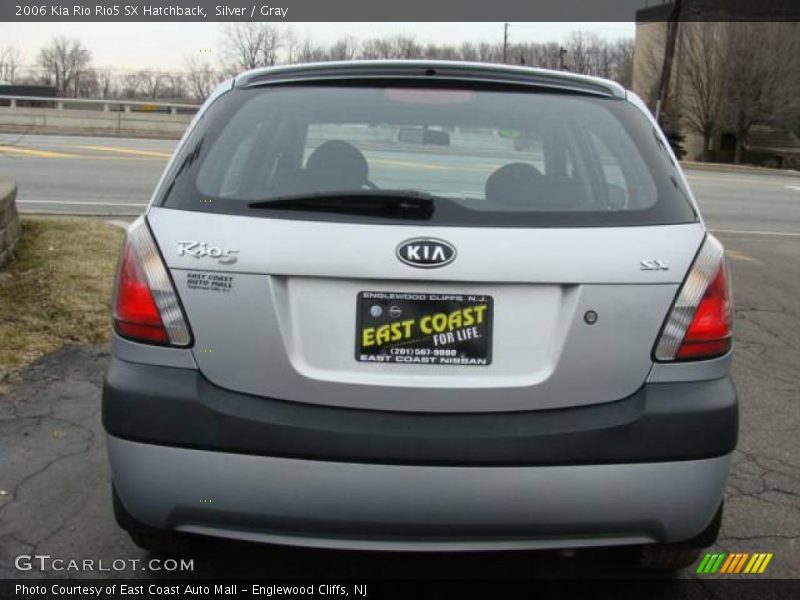 Silver / Gray 2006 Kia Rio Rio5 SX Hatchback