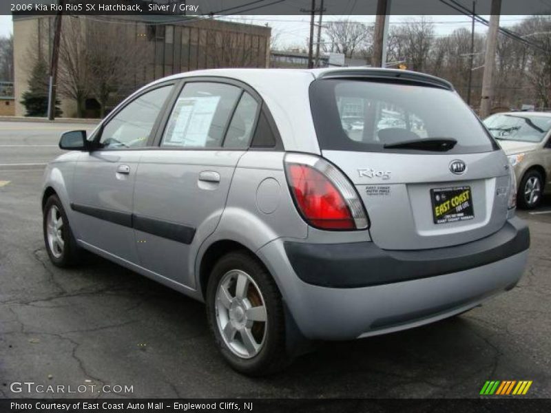 Silver / Gray 2006 Kia Rio Rio5 SX Hatchback