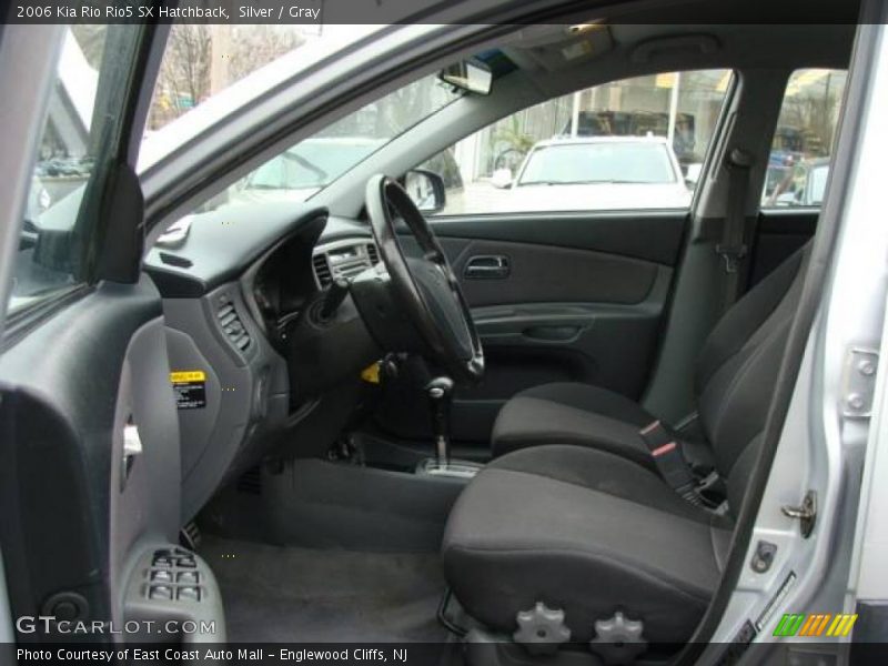Silver / Gray 2006 Kia Rio Rio5 SX Hatchback