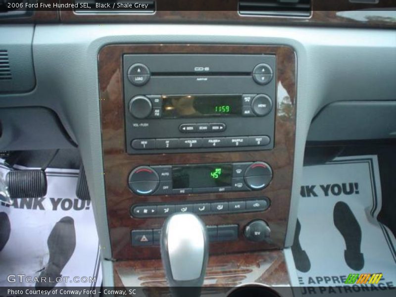Black / Shale Grey 2006 Ford Five Hundred SEL