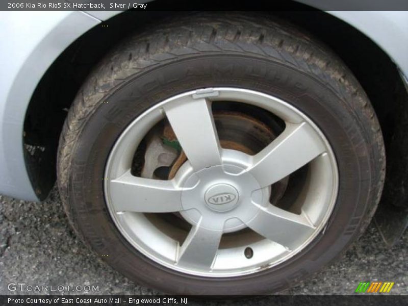 Silver / Gray 2006 Kia Rio Rio5 SX Hatchback