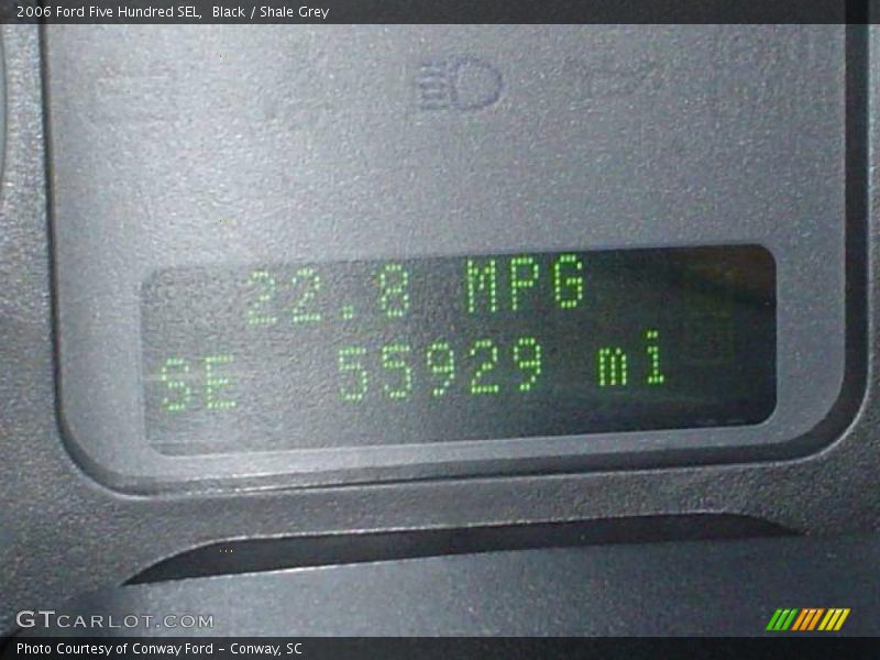 Black / Shale Grey 2006 Ford Five Hundred SEL