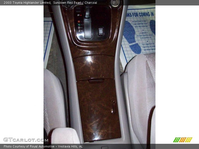 Sundown Red Pearl / Charcoal 2003 Toyota Highlander Limited