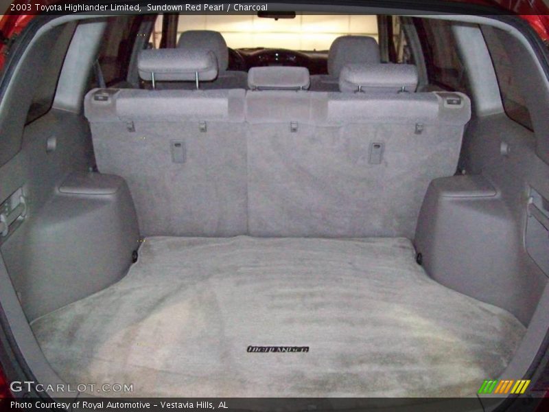 Sundown Red Pearl / Charcoal 2003 Toyota Highlander Limited
