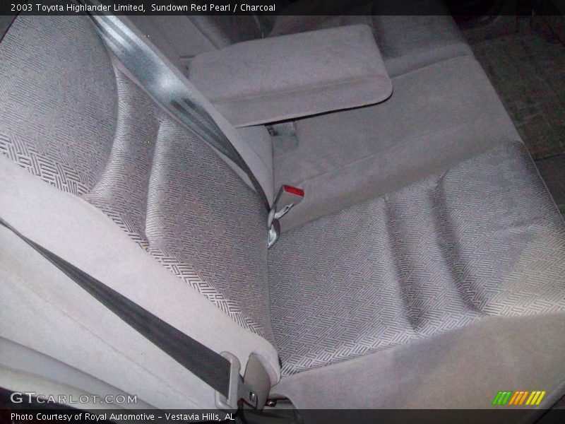 Sundown Red Pearl / Charcoal 2003 Toyota Highlander Limited