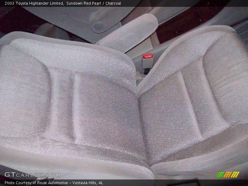 Sundown Red Pearl / Charcoal 2003 Toyota Highlander Limited
