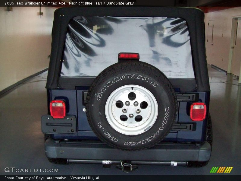 Midnight Blue Pearl / Dark Slate Gray 2006 Jeep Wrangler Unlimited 4x4