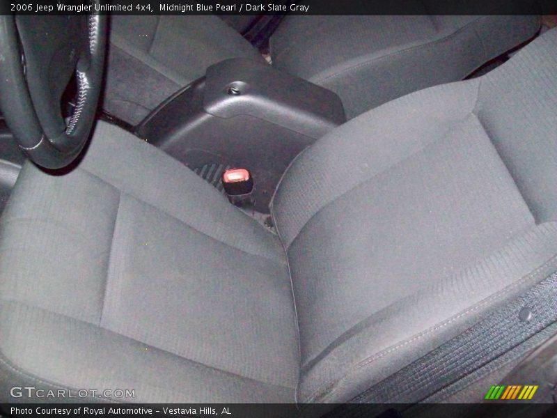 Midnight Blue Pearl / Dark Slate Gray 2006 Jeep Wrangler Unlimited 4x4