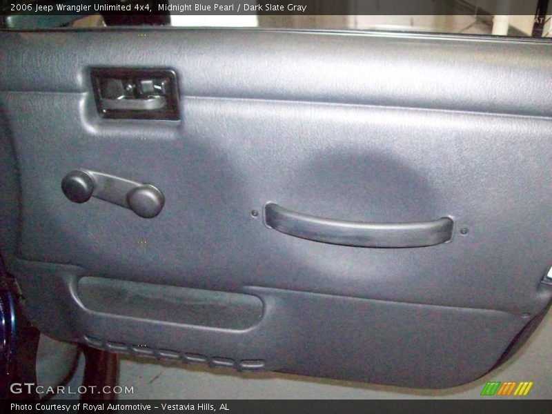 Midnight Blue Pearl / Dark Slate Gray 2006 Jeep Wrangler Unlimited 4x4