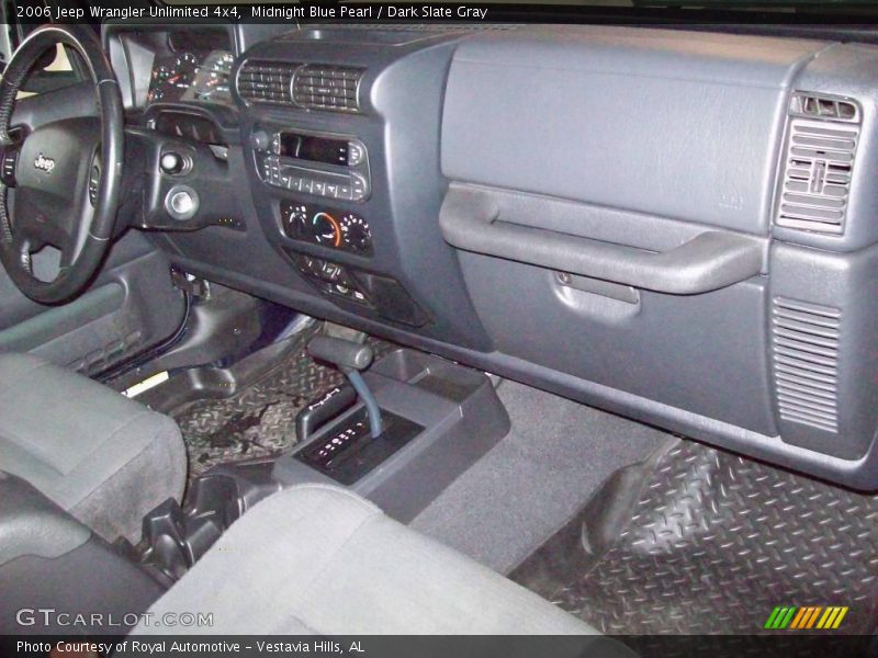 Midnight Blue Pearl / Dark Slate Gray 2006 Jeep Wrangler Unlimited 4x4
