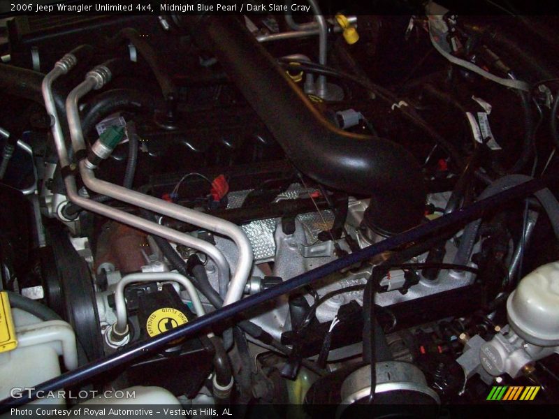 Midnight Blue Pearl / Dark Slate Gray 2006 Jeep Wrangler Unlimited 4x4