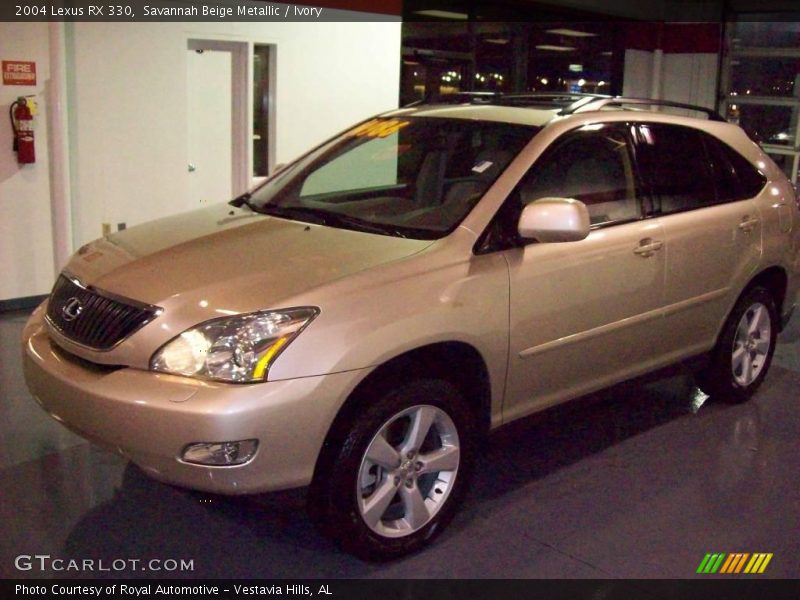 Savannah Beige Metallic / Ivory 2004 Lexus RX 330