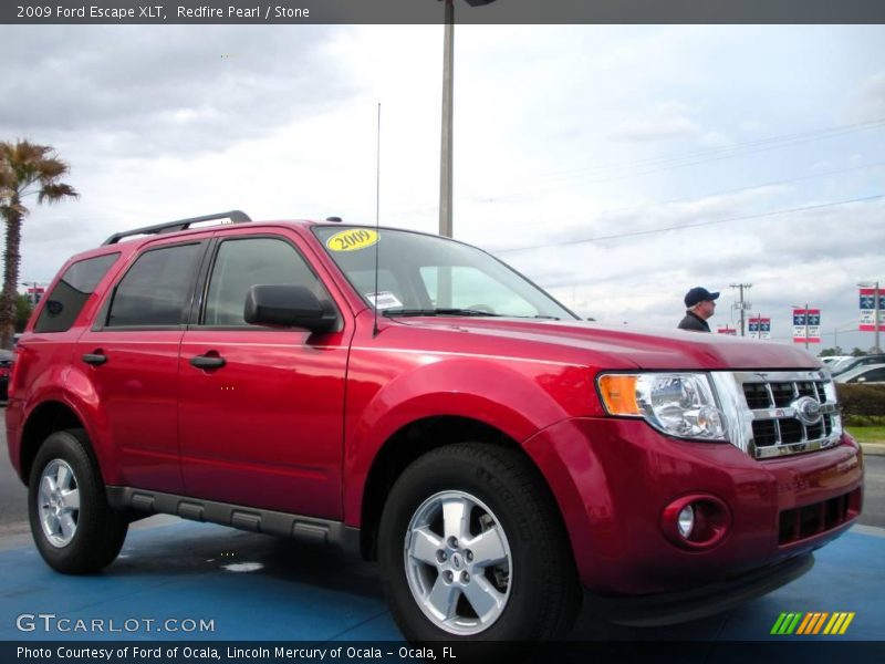 Redfire Pearl / Stone 2009 Ford Escape XLT