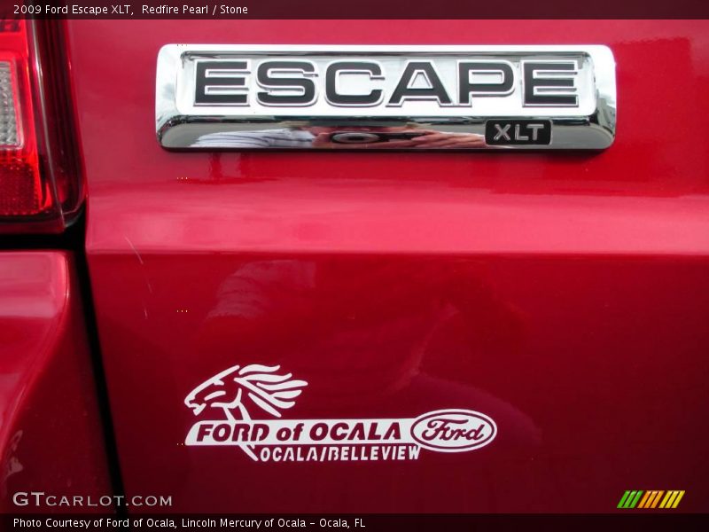 Redfire Pearl / Stone 2009 Ford Escape XLT