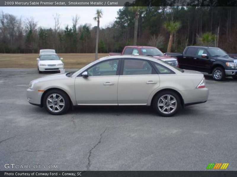 Smokestone Metallic / Camel 2009 Mercury Sable Premier Sedan