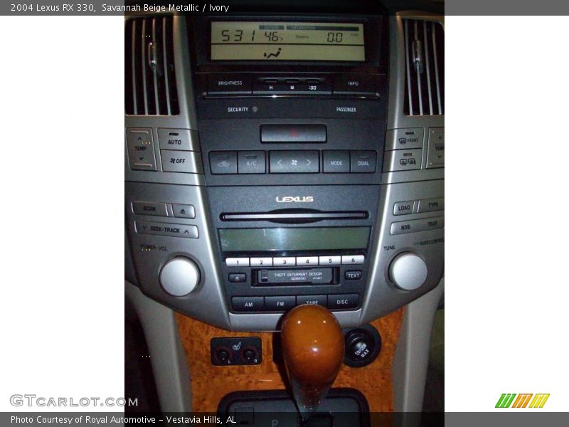Savannah Beige Metallic / Ivory 2004 Lexus RX 330