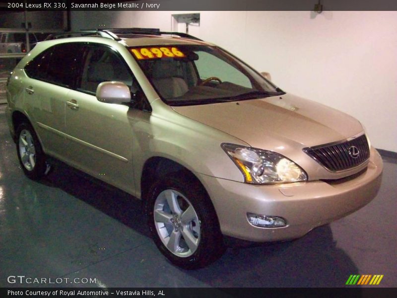 Savannah Beige Metallic / Ivory 2004 Lexus RX 330