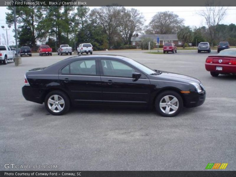 Black / Charcoal Black 2007 Ford Fusion SE V6