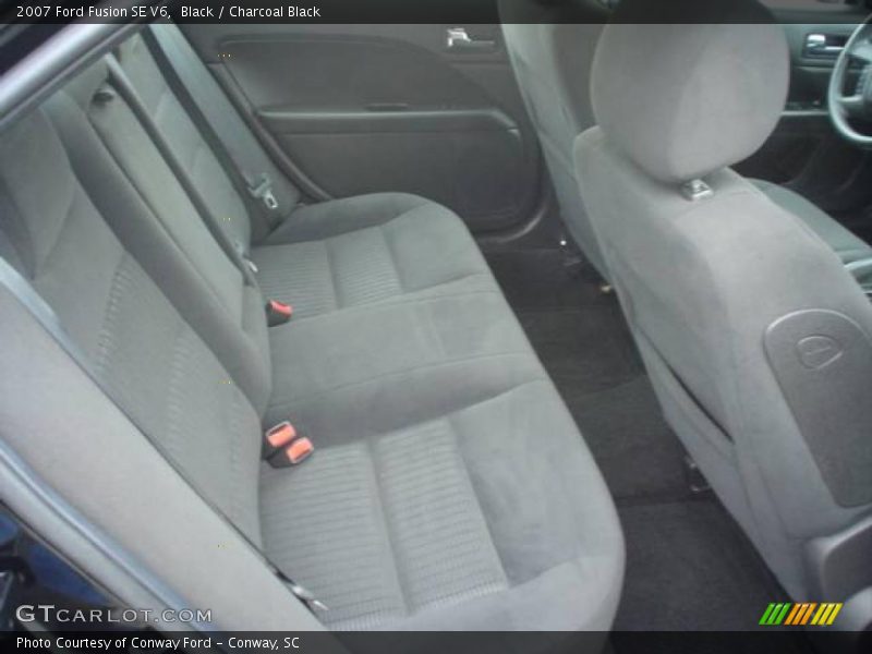 Black / Charcoal Black 2007 Ford Fusion SE V6