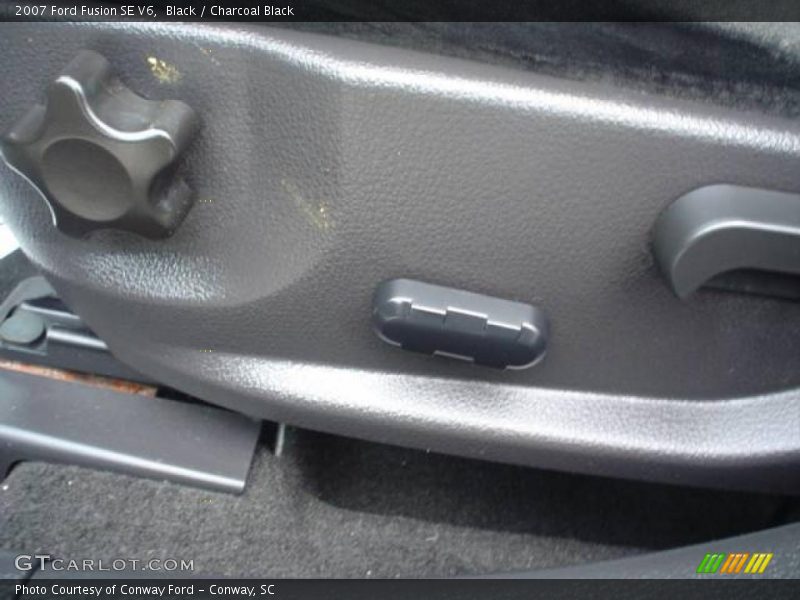 Black / Charcoal Black 2007 Ford Fusion SE V6