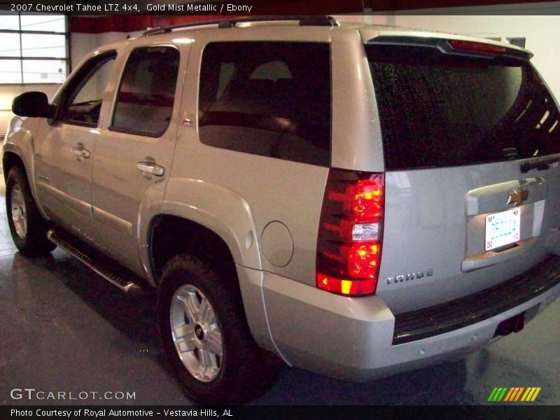 Gold Mist Metallic / Ebony 2007 Chevrolet Tahoe LTZ 4x4