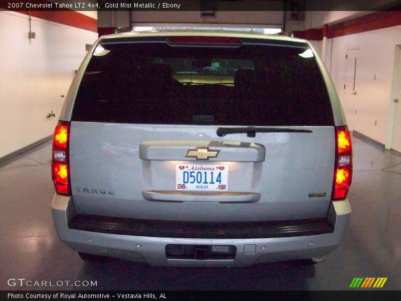 Gold Mist Metallic / Ebony 2007 Chevrolet Tahoe LTZ 4x4