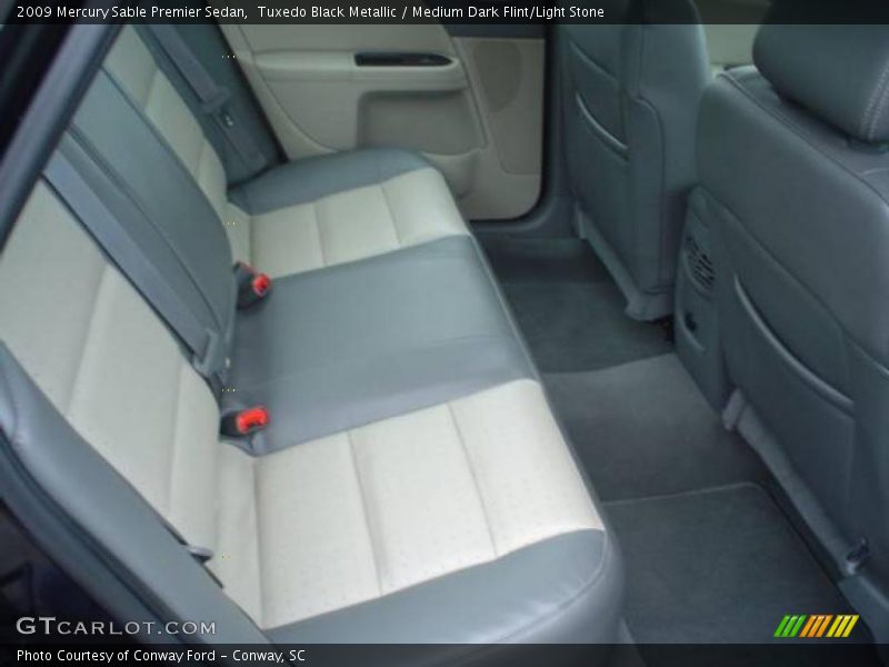 Tuxedo Black Metallic / Medium Dark Flint/Light Stone 2009 Mercury Sable Premier Sedan