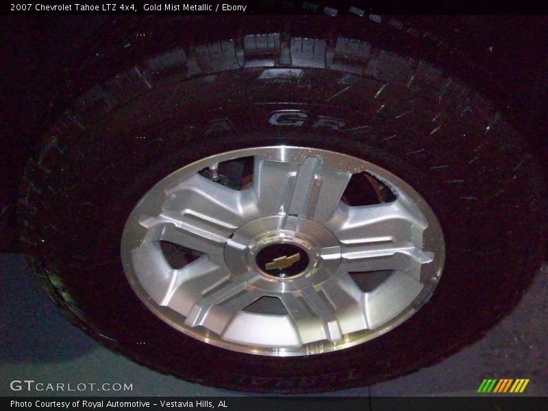 Gold Mist Metallic / Ebony 2007 Chevrolet Tahoe LTZ 4x4
