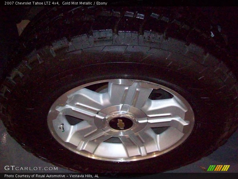 Gold Mist Metallic / Ebony 2007 Chevrolet Tahoe LTZ 4x4