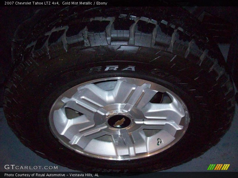 Gold Mist Metallic / Ebony 2007 Chevrolet Tahoe LTZ 4x4