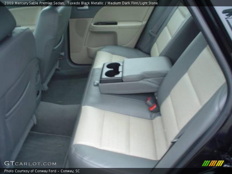 Tuxedo Black Metallic / Medium Dark Flint/Light Stone 2009 Mercury Sable Premier Sedan