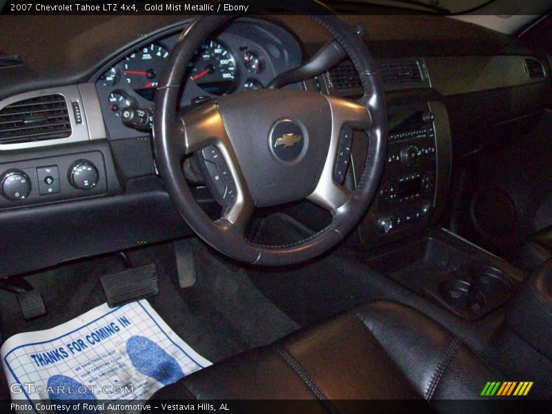 Gold Mist Metallic / Ebony 2007 Chevrolet Tahoe LTZ 4x4