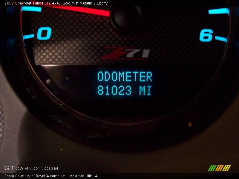 Gold Mist Metallic / Ebony 2007 Chevrolet Tahoe LTZ 4x4