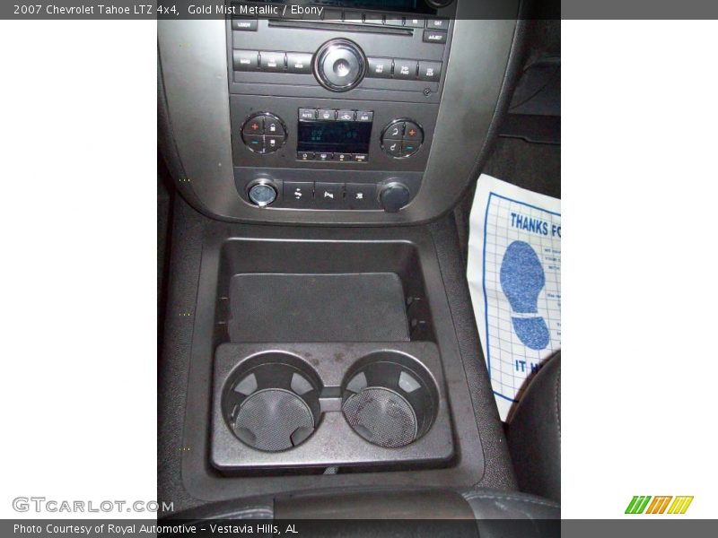 Gold Mist Metallic / Ebony 2007 Chevrolet Tahoe LTZ 4x4