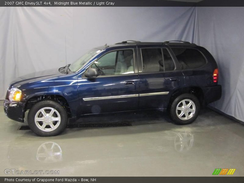 Midnight Blue Metallic / Light Gray 2007 GMC Envoy SLT 4x4