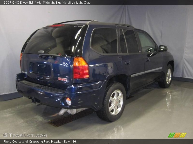 Midnight Blue Metallic / Light Gray 2007 GMC Envoy SLT 4x4