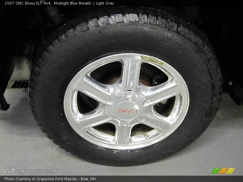 Midnight Blue Metallic / Light Gray 2007 GMC Envoy SLT 4x4