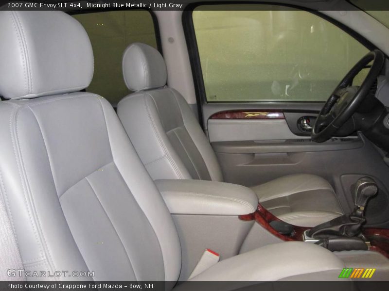 Midnight Blue Metallic / Light Gray 2007 GMC Envoy SLT 4x4