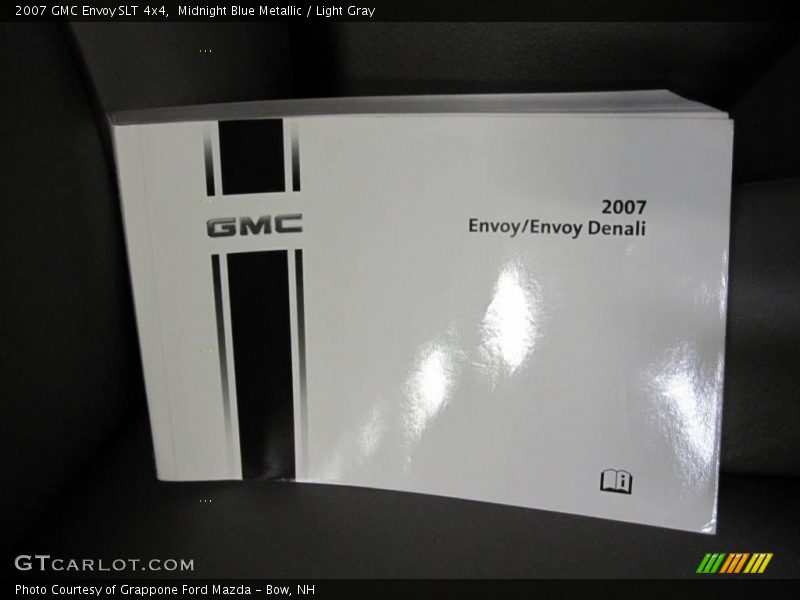 Midnight Blue Metallic / Light Gray 2007 GMC Envoy SLT 4x4