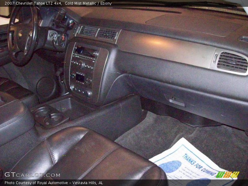 Gold Mist Metallic / Ebony 2007 Chevrolet Tahoe LTZ 4x4
