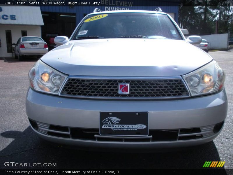 Bright Silver / Gray 2003 Saturn L Series LW300 Wagon