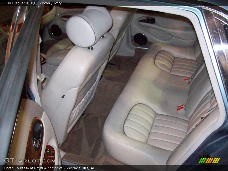 Zircon / Ivory 2003 Jaguar XJ XJ8