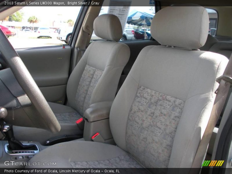 Bright Silver / Gray 2003 Saturn L Series LW300 Wagon